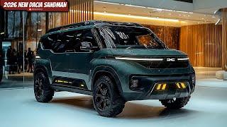 First Look at the 2026 Dacia Sandman 4x4 - Features & Specs Revealed!