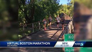 Five Des Moines runner run the Boston Marathon virtually