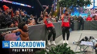 FULL MATCH: McIntyre & The New Day vs. Moss & The Usos - Miracle on 34th Street Fight: 12/24/21