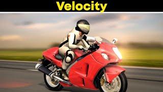 Velocity |3d animation | Class 9, Physics |