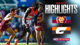 Brisbane Lions v GWS Giants Highlights | Round 14, 2025 | AFL