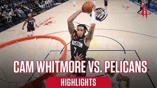 Cam Whitmore (27 points) Highlights vs. New Orleans Pelicans l Houston Rockets