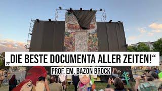 24.06.2022 #Kassel Bazon Brock: Die beste #Documenta aller Zeiten!