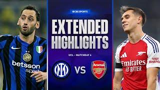 Inter vs. Arsenal: Extended Highlights | UCL League Phase MD 4 | CBS Sports Golazo