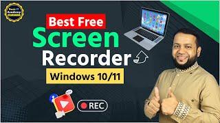 How To Record Screen On Windows 10/11 | Best Screen Recorder for PC & Laptop | Free Screen Recorder