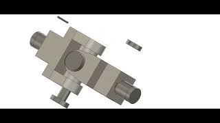 3D Animation: Universal Coupling Explained | Mechanical Engineering Tutorial