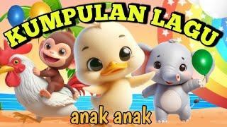 BALONKU ADA LIMA//CICAK DI DINDING-tek kotek-naik delman-anak kucing-kumpulan lagu anak//dewikids