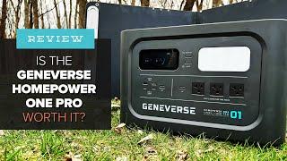 A Solar Generator That's FINALLY Worth It? - A Review of the Geneverse HomePower ONE Pro