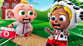 Doctor is Here to Help | Little Rescue Squad | Funny Kids Songs & Nursery Rhymes | Songs for KIDS