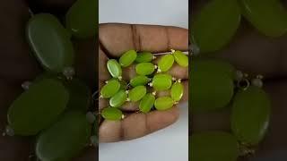 Light Green Tab Beads www.Prisara.com 8951212424