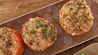 Cheesy Stuffed Tomatoes