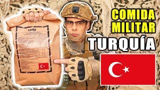 Probando COMIDA MILITAR de TURQUÍA 24 Horas | MRE Turca para 72 Horas