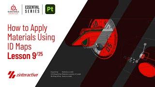 How to apply materials using ID Maps in Substance Painter? | Lesson 9 of 25 | Substance Painter
