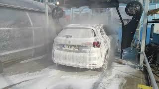 ROBOWASH TOUCHLESS CAR WASH MACHINE TESTING BEFORE DELIVERY