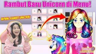 TUTORIAL RAMBUT BARU UNICORN!! OMG..CANTIK BANGET SIH!! SAKURA SCHOOL SIMULATOR-PART 774