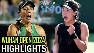 Jessica Pegula vs Xinyu Wang Round 3 Highlights | Wuhan 2024