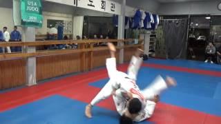 Jun Ho Cho's LA JUDO CLUB SEMINAR OSOTO GARI