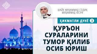 60. Қуръон сураларини тумор қилиб осиб юриш | Qur'on suralarini tumor qilib osib yurish