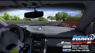 Round 5 pole position lap - Masters of Endurance 2014/15