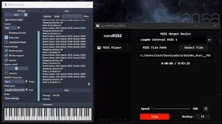 [Outdated] MIDI to QWERTY Autopiano using nanoMIDIPlayer