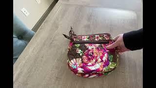 Vera Bradley: Comparing Little Flap Hipster, Lizzy, Saddle Up & Carson Mini Shoulder bag