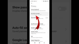 Permission manager allow and deny app permission #shorts