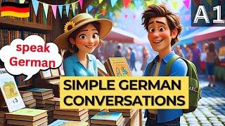 Speak German Easily With This Beginner Dialogue | Improve Your Listening + Reading Comprehension!