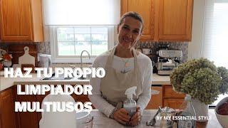 COMO HACER LIMPIADOR MULTIUSOS CASERO #myessentialstyle #productosnaturales#limpiadormultiusos