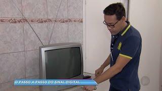 Aprenda como instalar o conversor digital na TV analógica