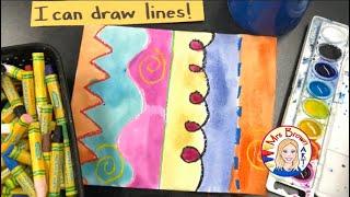 Line Paintings (Mrs Brown • Art ®)