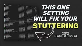 Eliminate FPS Stutters with this ONE SETTING on Windows 10/11