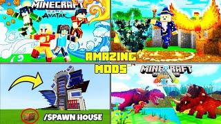 Top Amazing Mods you never seen before | Minecraft | Crafting and Building | Daosao Gamers