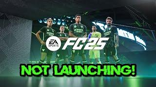 EA SPORTS FC 25 Not Launching/Not Loading/Black Screen/Crash to Desktop on PC FIX