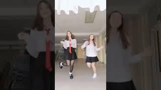 School girls dancing black tights black  pantyhose