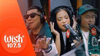 Mr. Phoebu$ (feat. Ryssi Avila and King Badger) performs "Halfway" LIVE on Wish 107.5 Bus