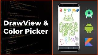 DrawView + Color Picker Tutorial (Android Studio 2020)