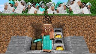 Minecraft Manhunt but I secretly used a MORPH MOD...