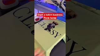 Start a t-shirt business from home  #business #tshirt #dtf