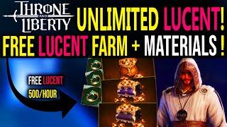 Throne And Liberty: UNLIMITED FREE LUCENT! (Full guide)