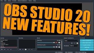 OBS Studio 20.0 New Update! New Features Modular UI, New theme, Source locking!