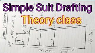 Silai Classes / Simple suit Drafting and theory /Online Silai course