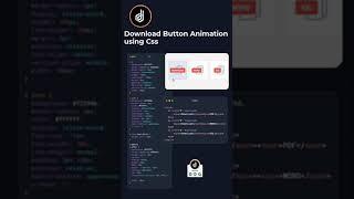 Download Button Animation using CSS