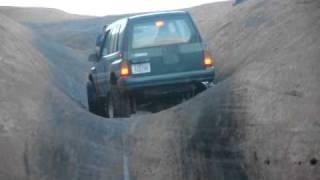 geo tracker on hell's revenge, escalator, moab utah