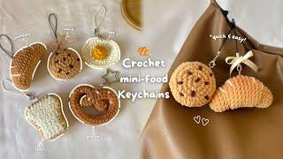 How to Crochet Mini Foods | *Crochet Keychains Episode 2