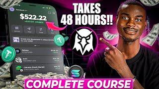 How I Make $300 Every 48Hours Trading Meme Coins on SOLANA with Mobile PHONE [STEP BY STEP TUTORIAL]