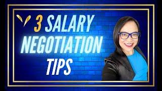 Salary Negotiation Tips | How to Negotiate a Better Job Offer