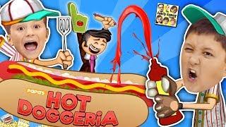 PAPA'S HOT DOGGERIA  FGTEEV LAST VIDEO of 2017! Mike & Chase Hilarious Gameplay w/ Doofy Customers