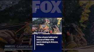 Video captures rescue of hiker stranded in Arizona wilderness | FOX 10 Phoenix