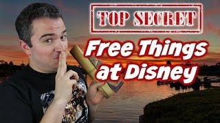 Secret FREE Things to Do at Disney