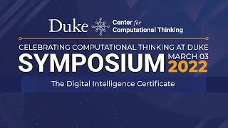 The Digital Intelligence Certificate - 2022 CCT Symposium